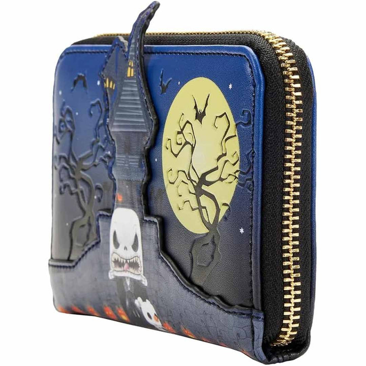 Funko Pop! by Loungefly Disney Nightmare Before Christmas Jack Skellington Zip-Around Wallet