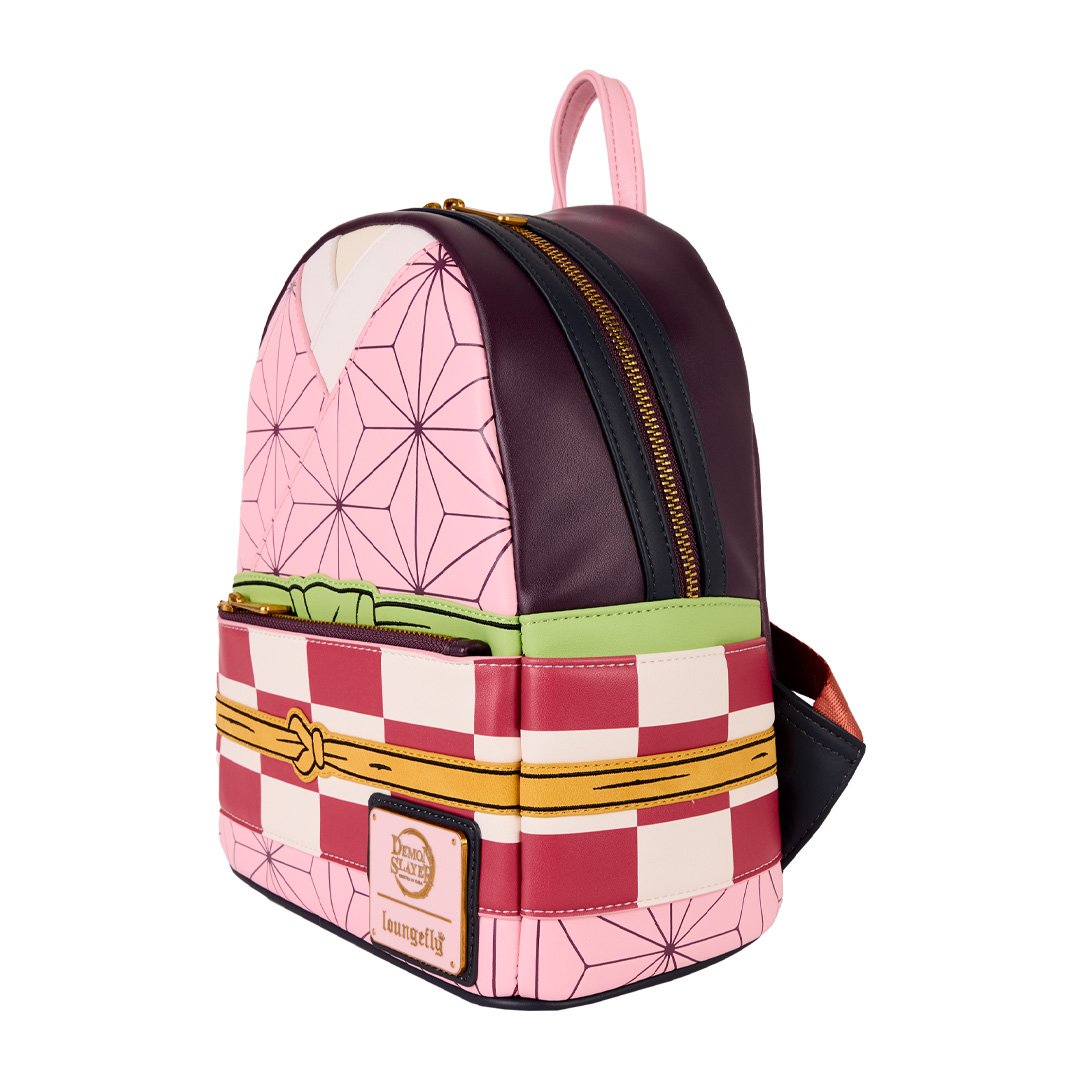 demon slayer backpack mini Loungefly Aniplex Demon Slayer Nezuko Kamado Cosplay Mini Backpack – 707  Street