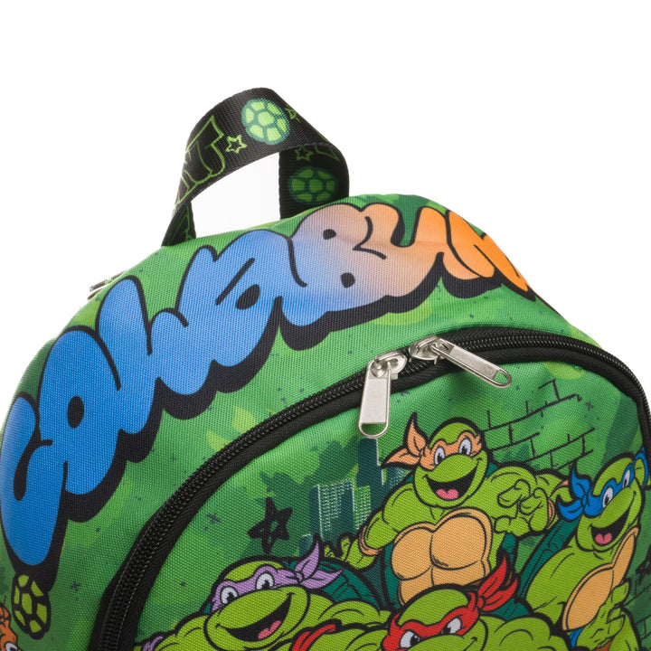 Wondapop Teenage Mutant Ninja Turtles Cowabunga 13" Deluxe Nylon Daypack
