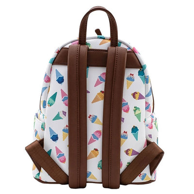 Loungefly Disney Princess Ice Cream Mini Backpack - Back