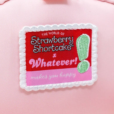 Whatever Makes You Happy Strawberry Shortcake Custard Plush Coin Bag with Strap