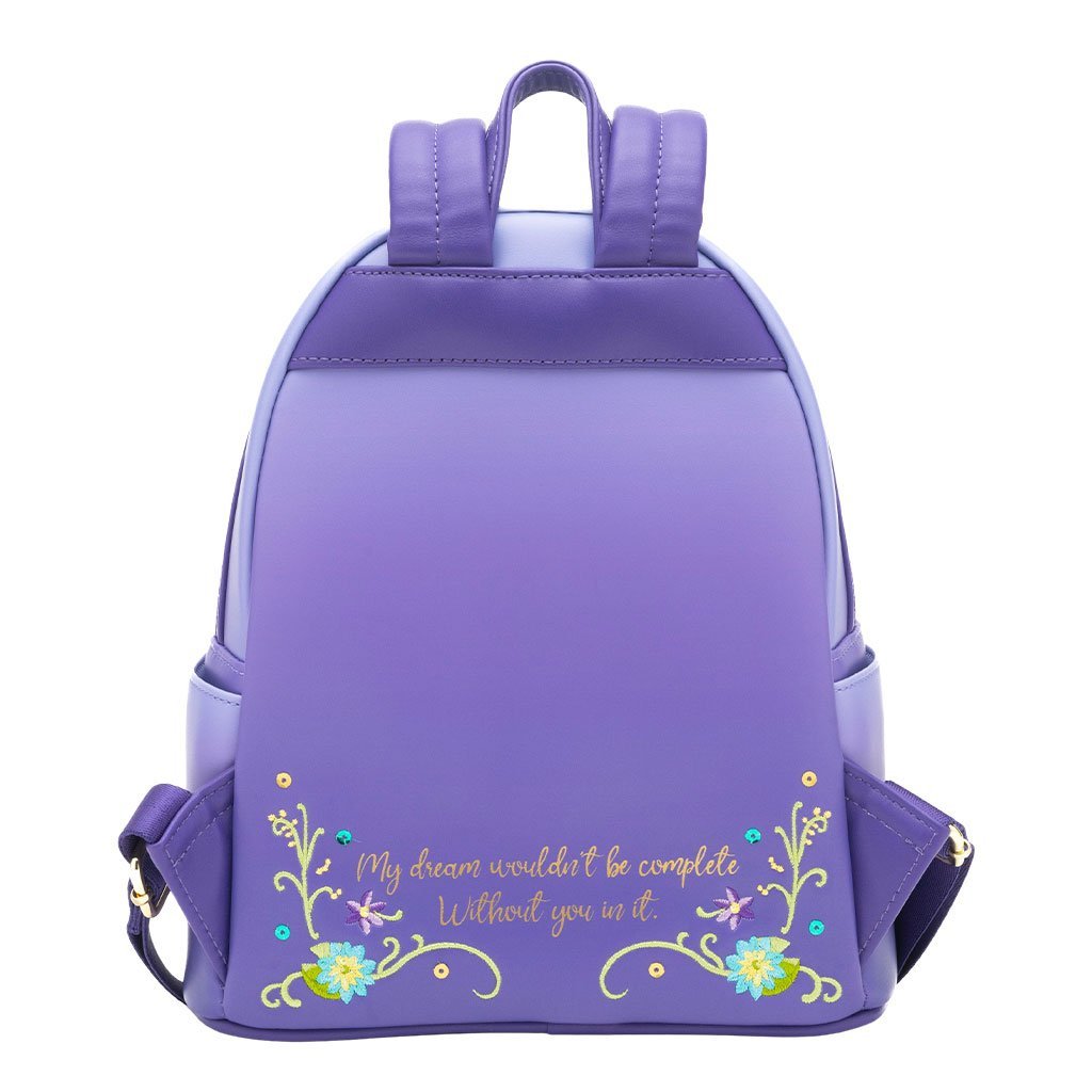 exclusive - princess tiana sequin mini backpack Loungefly Disney Princess Dreams Series Tiana Mini Backpack - 707 Street Exclusive