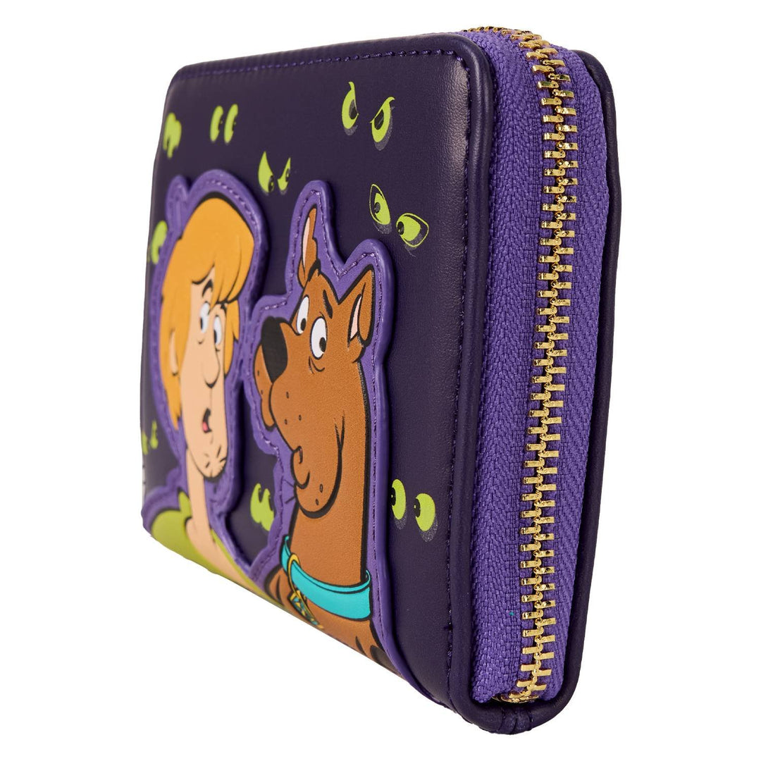 Loungefly Scooby-Doo Mystery Inc. Glow Zip Around Wallet