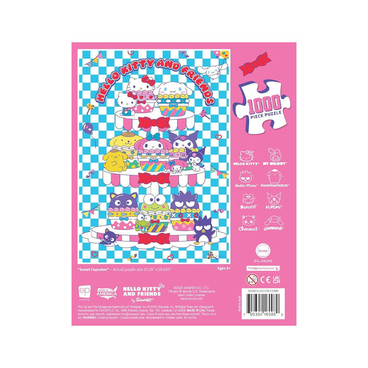 USAopoly Hello Kitty - Sweet Cupcakes 1000 Piece Puzzle 