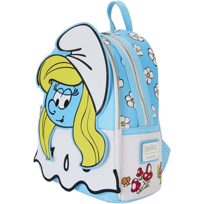 Loungefly LAFIG Smurfs Smurfette Cosplay Mini Backpack