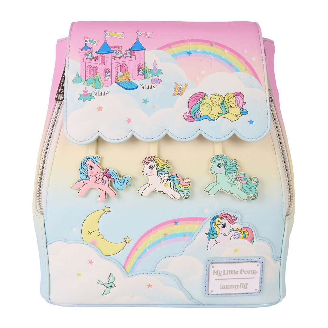 Loungefly Hasbro My Little Pony Equestria Drawstring Mini Backpack