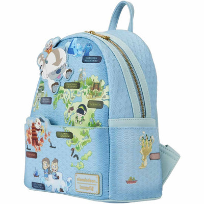 Loungefly Nickelodeon Avatar the Last Airbender Map Mini Backpack