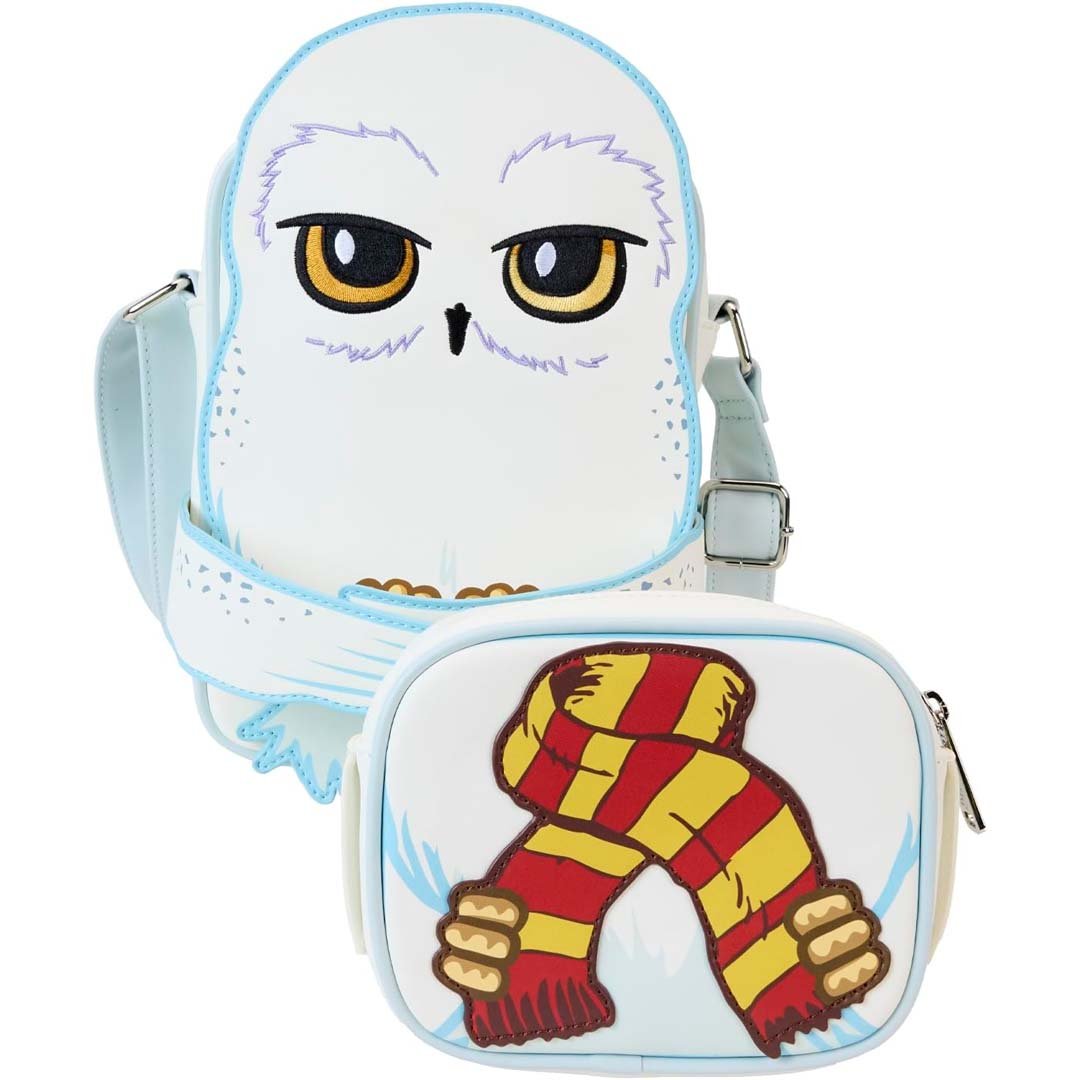 Loungefly Warner Brothers Harry Potter Hedwig Crossbuddies® Cosplay Crossbody Bag With Coin Bag