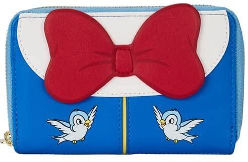 Loungefly Disney Snow White Cosplay Bow Zip-Around Wallet