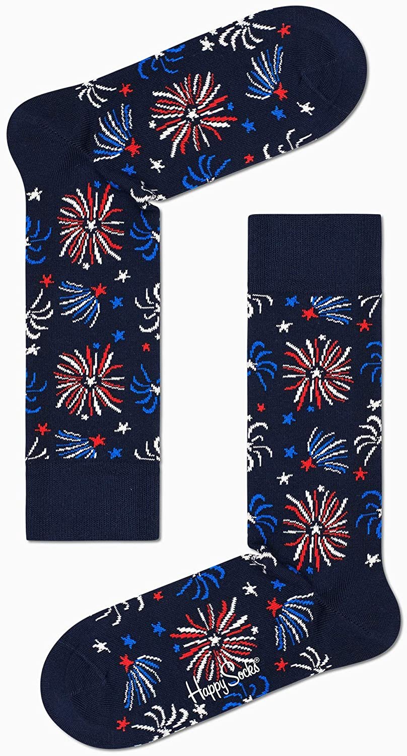Happy Socks Colorful and Fun Beer Socks Gift Set Gift Set for Men and Women Premium Cotton Socks 2 Pair Giftbox size