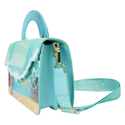 Loungefly Disney Moana Ocean Waves Handle Crossbody - Side