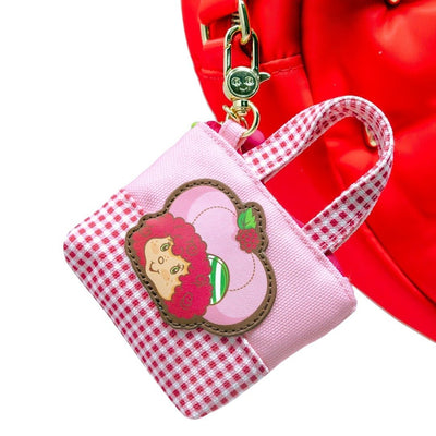 Whatever Makes You Happy Strawberry Shortcake Besties Blind Box Mini Canvas Tote Bag Charms