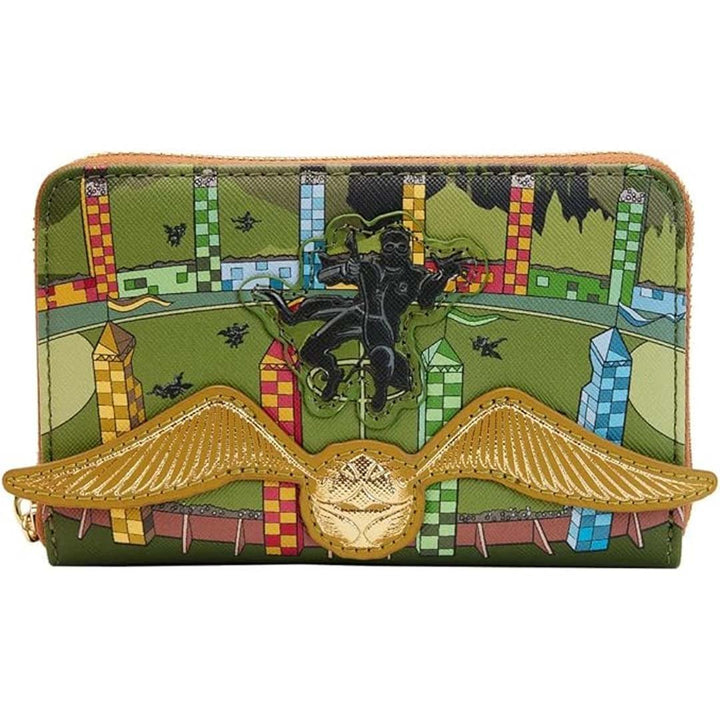 Loungefly Harry Potter Golden Snitch Zip-Around Wallet