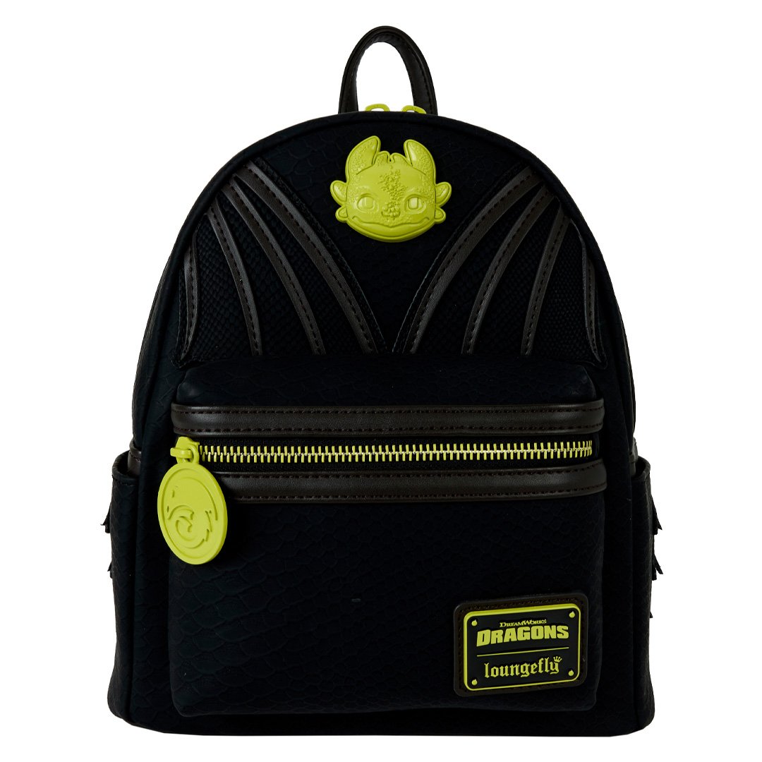 Loungefly DreamWorks How To Train Your Dragon Night Fury Mini Backpack