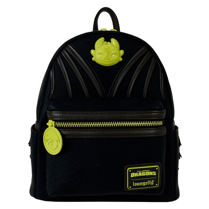 Loungefly DreamWorks How To Train Your Dragon Night Fury Mini Backpack