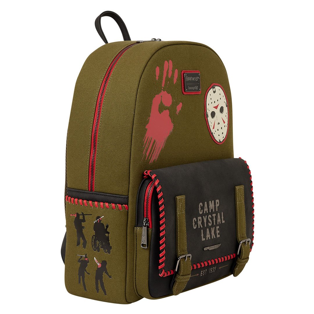 Loungefly Warner Bros Friday the 13th Full-Size Backpack