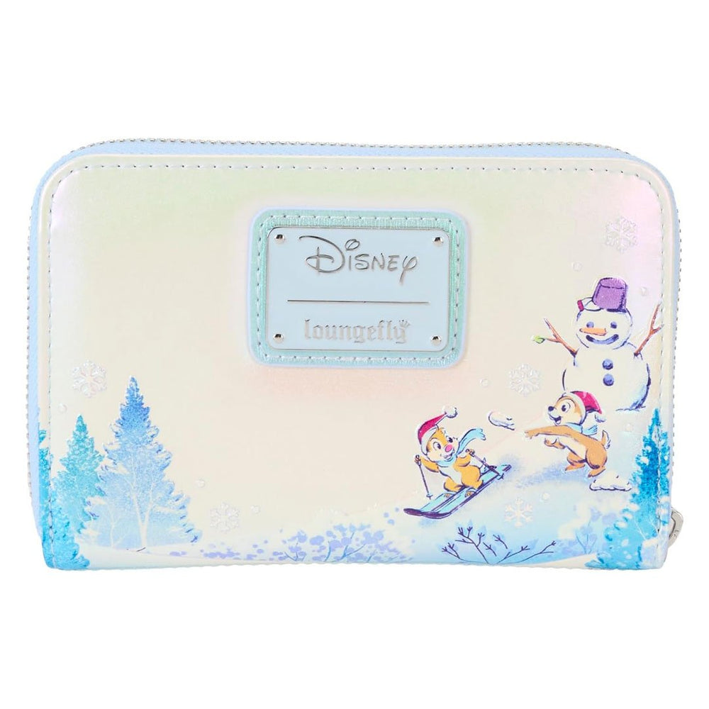 Loungefly Disney Mickey And Friends Winter Wonderland Zip-Around Wallet