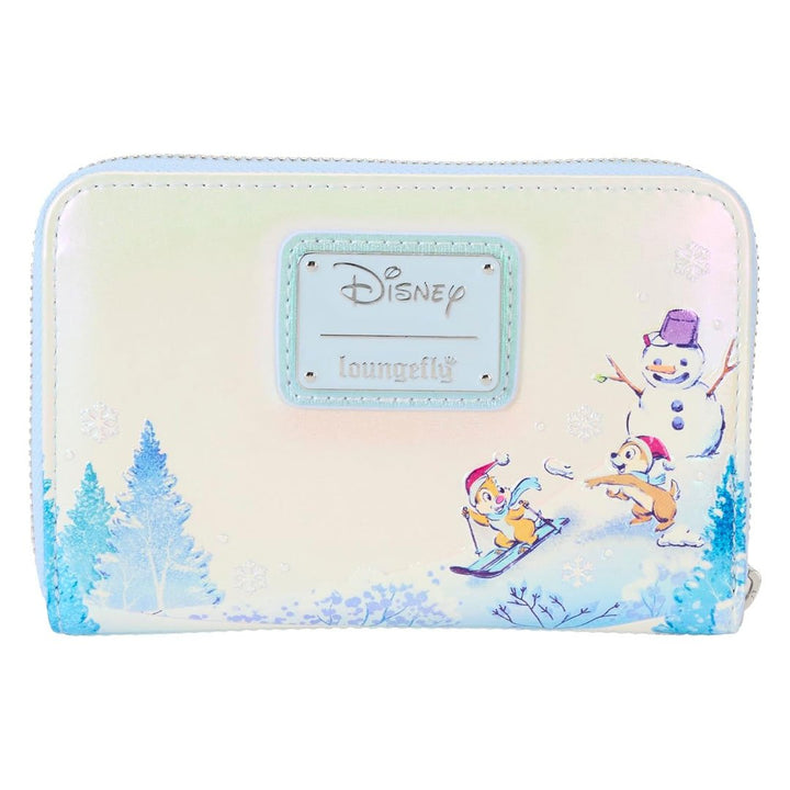 Loungefly Disney Mickey And Friends Winter Wonderland Zip-Around Wallet