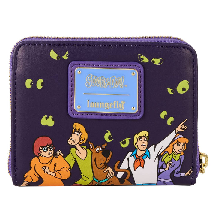 Loungefly Scooby-Doo Mystery Inc. Glow Zip Around Wallet
