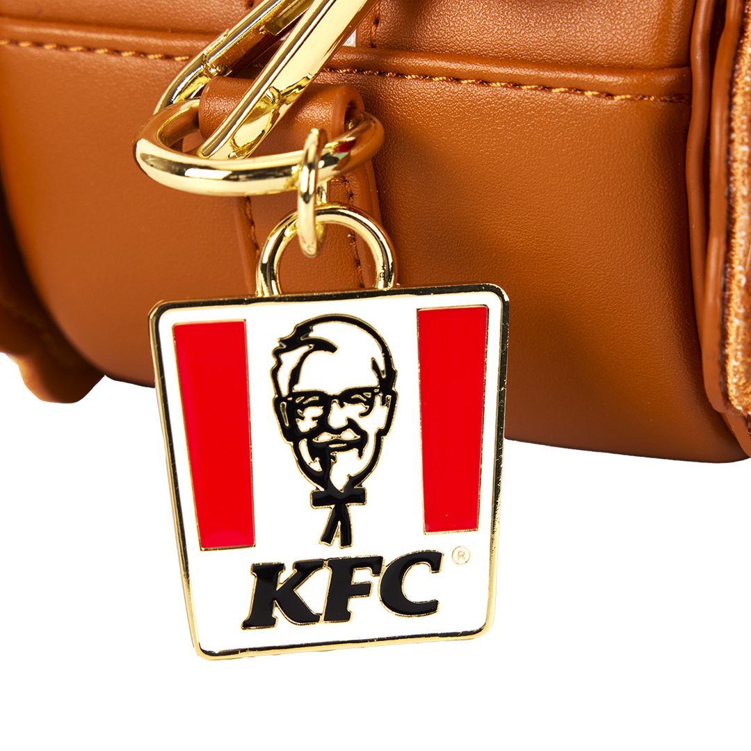 Loungefly KFC Drumstick Sherpa Crossbody Bag