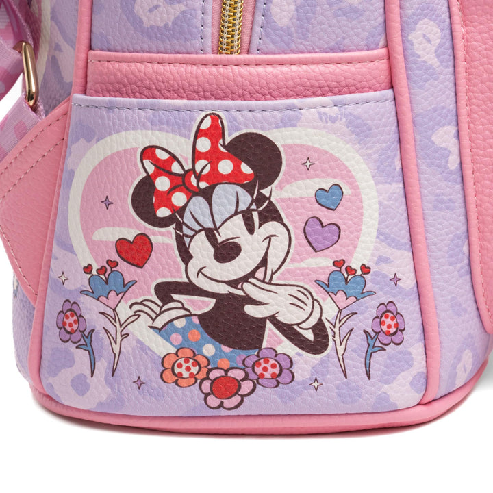 Wondapop Disney Minnie Mouse and Daisy Duck Best Friends 11" Vegan Leather Mini Daypack
