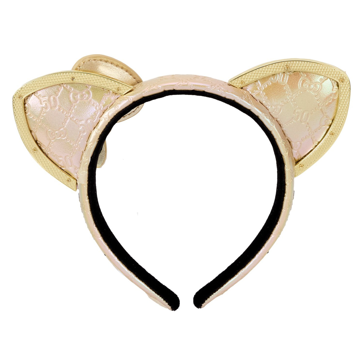 Sanrio 50th Anniversary Hello Kitty Metallic Gold Ear Headband