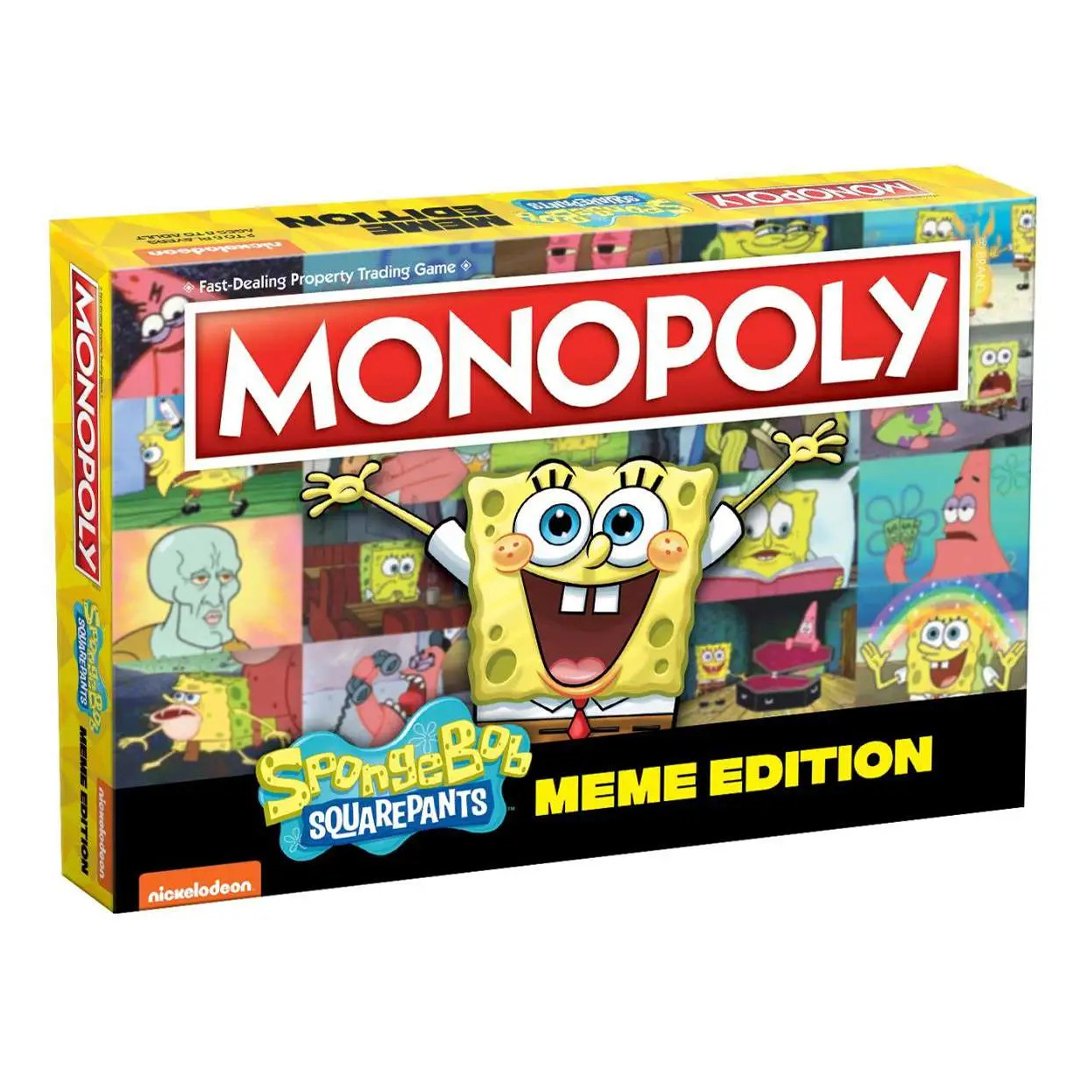Hasbro Monopoly: Spongebob Meme Edition