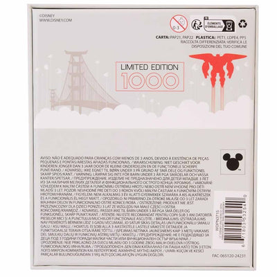 Loungefly Disney Big Hero 6 10th Anniversary Baymax San Fransokyo Love 3" Collector Box Sliding Pin