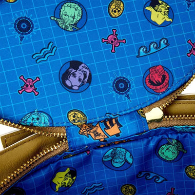 Loungefly Toei One Piece Thousand Sunny Ship Figural Crossbody Bag
