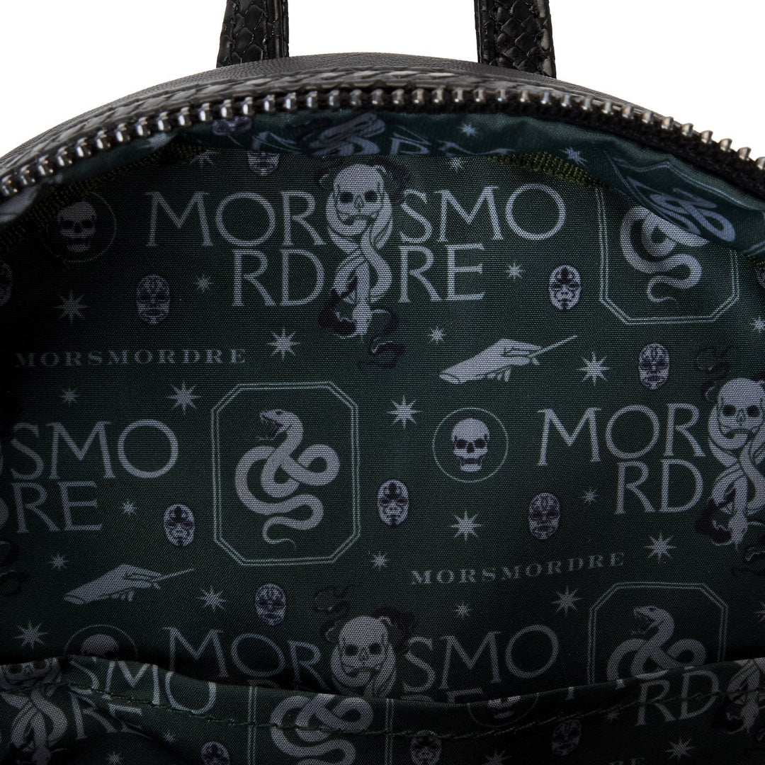 Loungefly Warner Brothers Harry Potter Death Eater Cosplay Mini Backpack