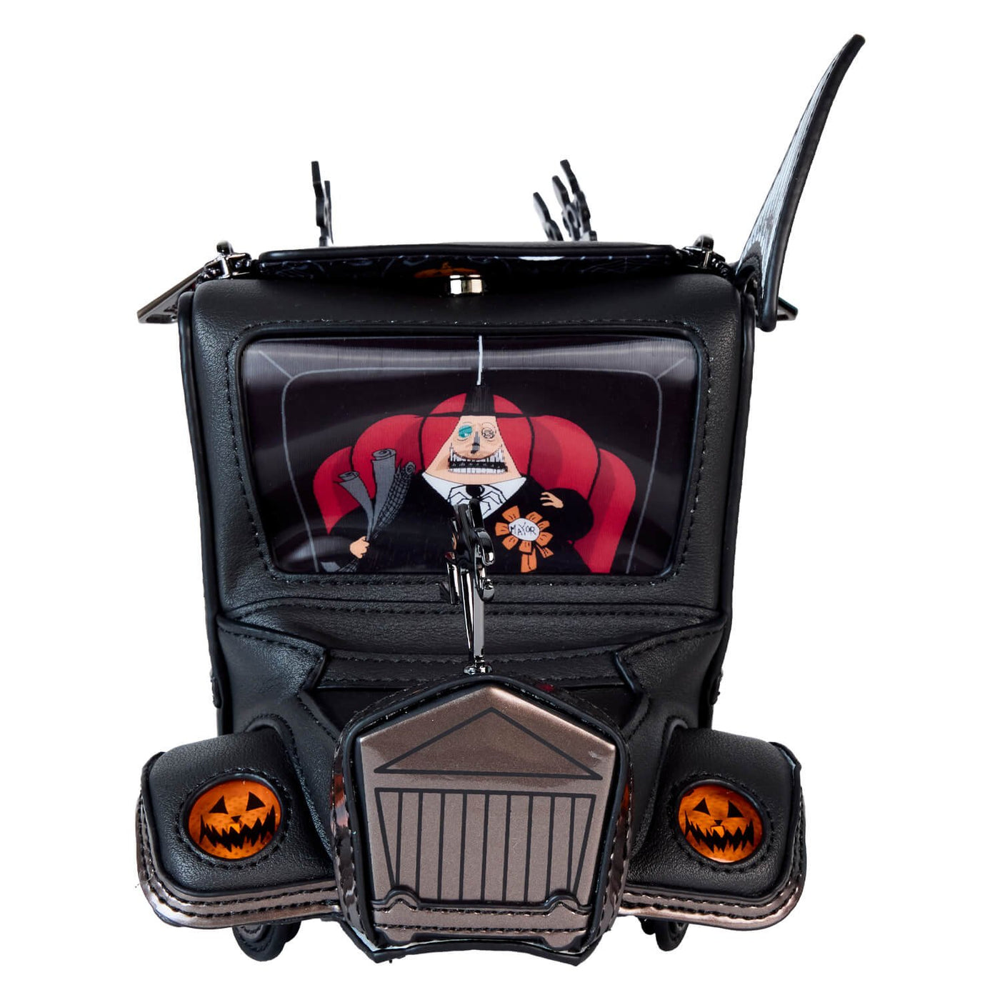 Loungefly Disney Nightmare Before Christmas Mayor Car Figural Crossbody - front car