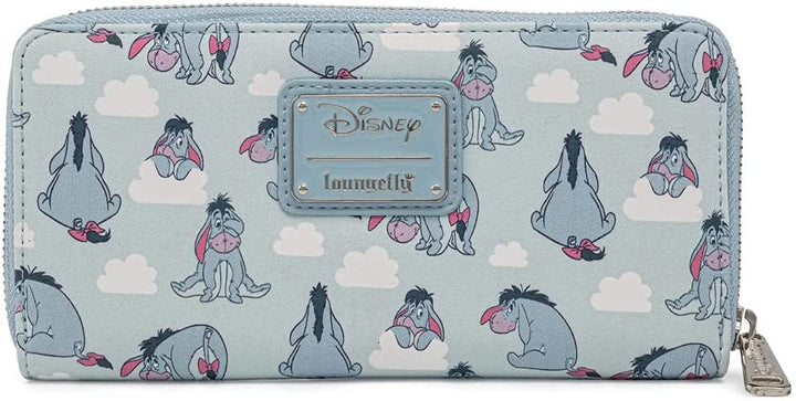 Loungefly Disney Eeyore Allover Print Zip-Around Wallet