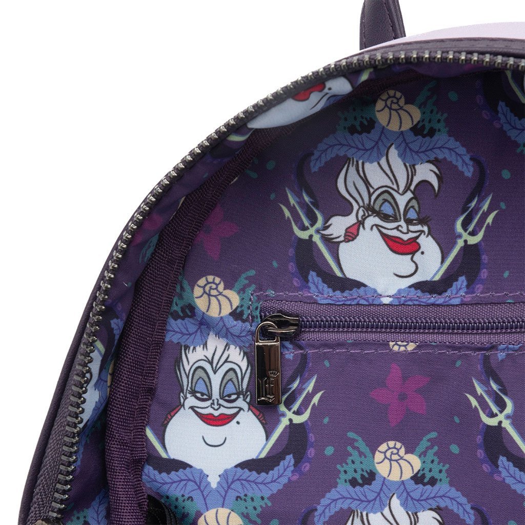 disney villains books mini backpack Loungefly Disney Villains Scene Ursula Mini Backpack - 707 Street Exclusive