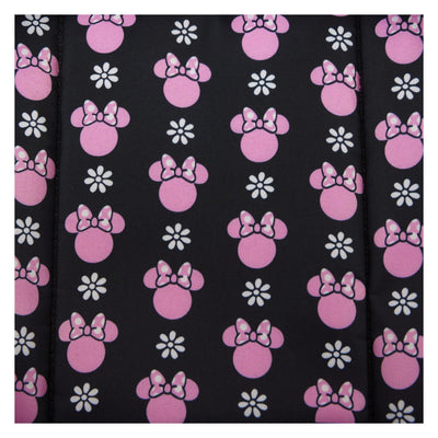 Loungefly Disney Minnie Mouse Floral Rock the Dots Full-Size Nylon Backpack