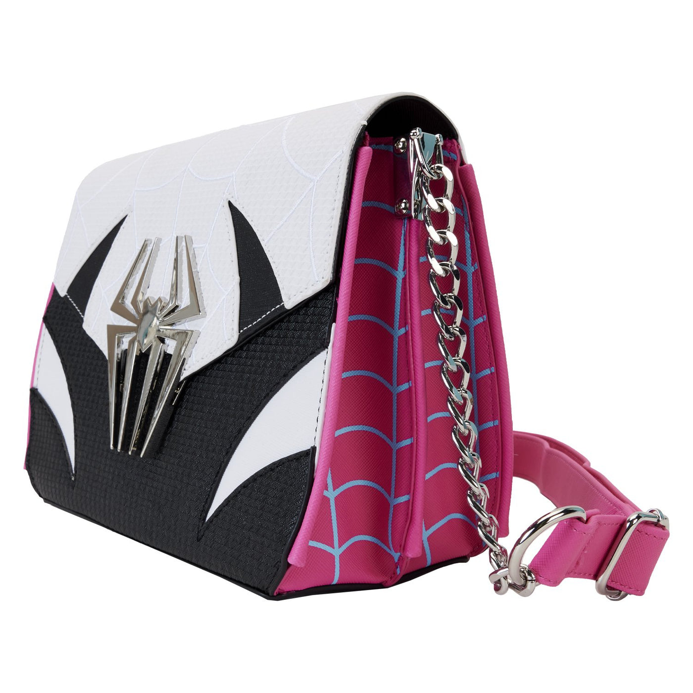 Loungefly Marvel Spiderverse Spidergwen Crossbody - Side View