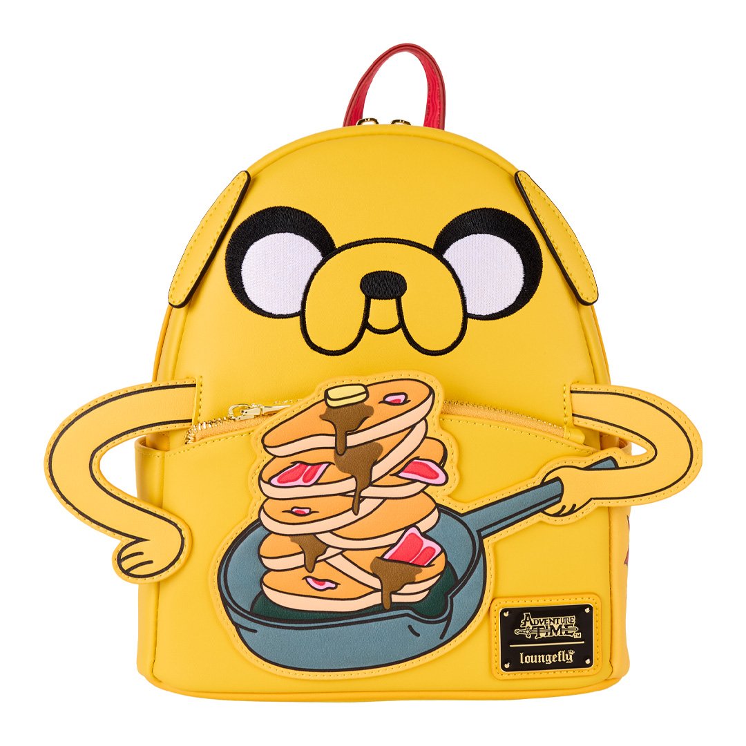 Loungefly Warner Brothers Adventure Time Jake Cosplay Mini Backpack