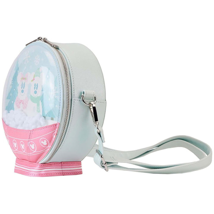 Loungefly Disney Mickey and Friends Winter Snowglobe Crossbody