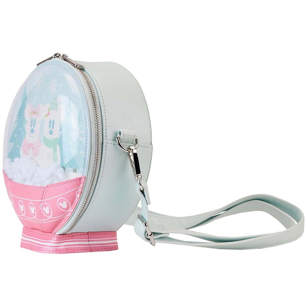 Loungefly Disney Mickey and Friends Winter Snowglobe Crossbody