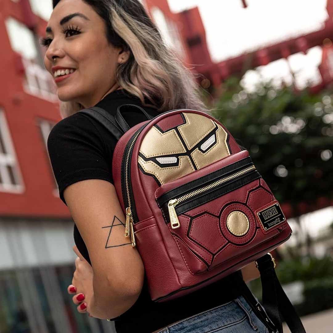 Loungefly Marvel Iron Man Cosplay Mini Backpack