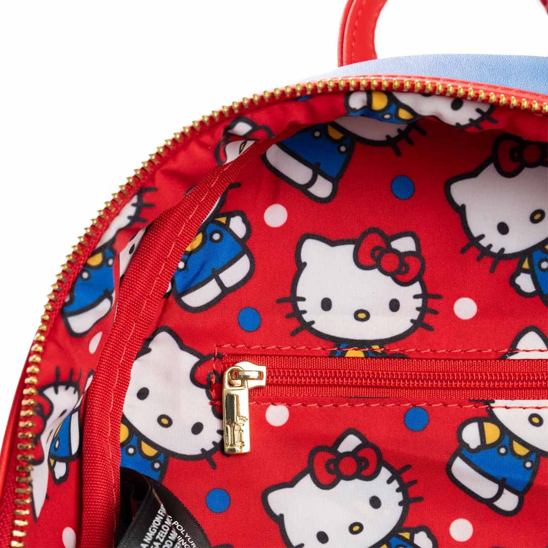 Loungefly Sanrio Hello Kitty Flight Adventure Sequin Mini Backpack