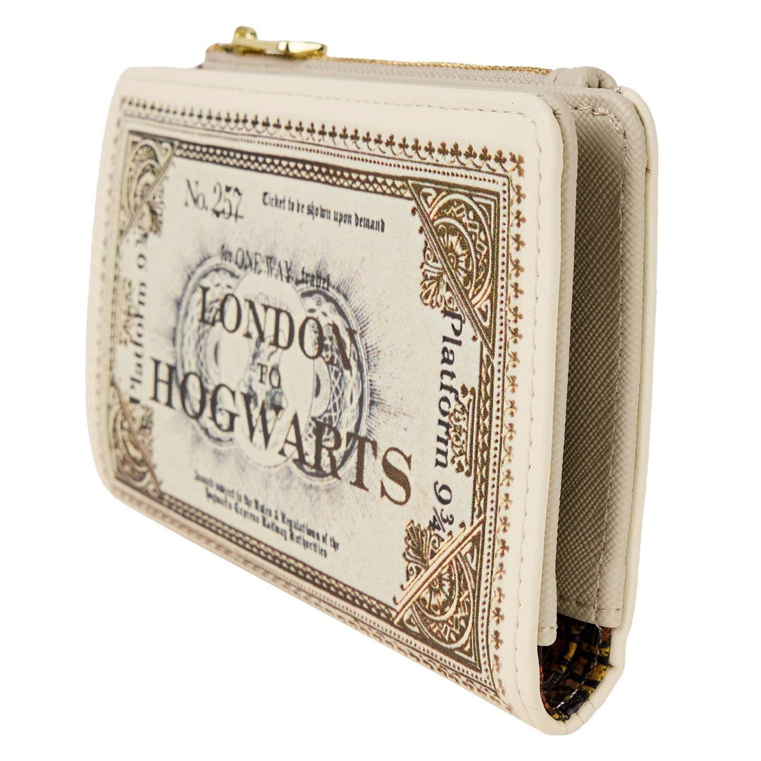 Loungefly Warner Brothers Harry Potter Hogwarts Express Ticket Bifold Wallet