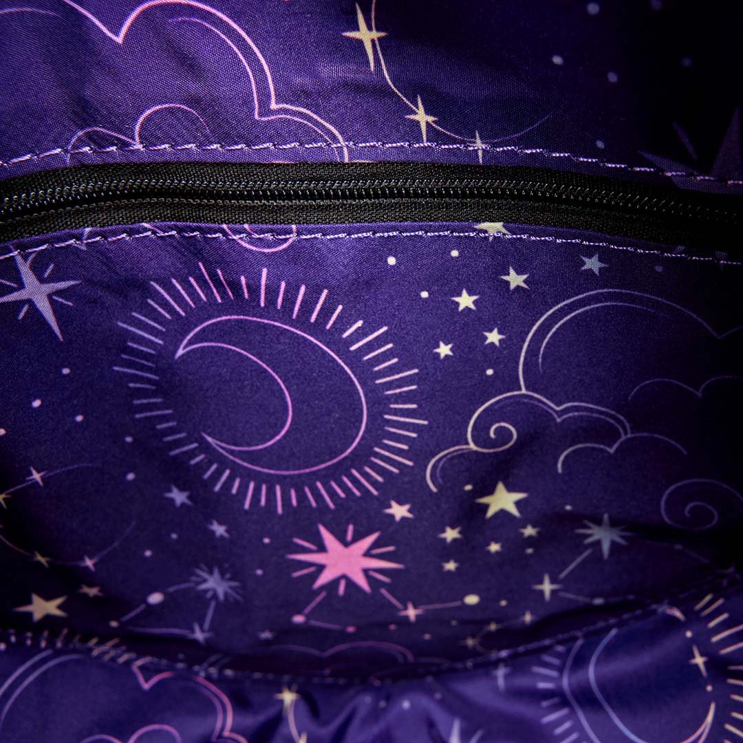 Loungefly Neon Cat Heart Figural Crossbody Bag