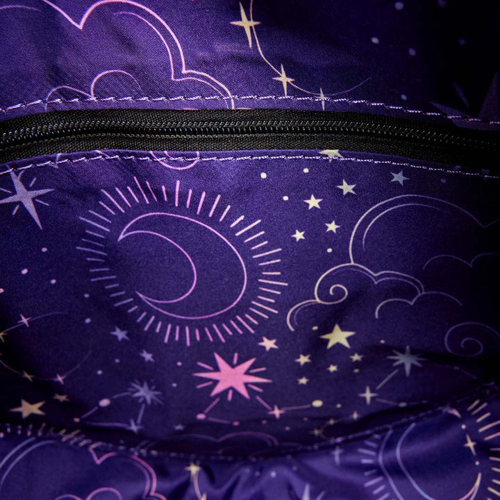 Loungefly Neon Cat Heart Figural Crossbody Bag