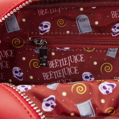 Loungefly Beetlejuice Graveyard Sign Crossbody