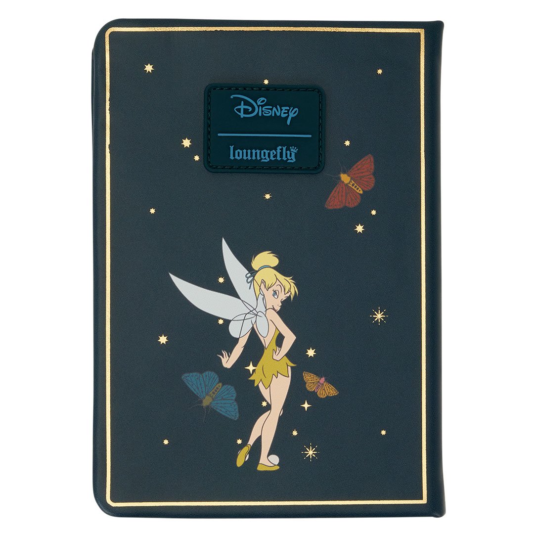 Loungefly Disney Peter Pan Tinker Bell Refillable Stationery Journal