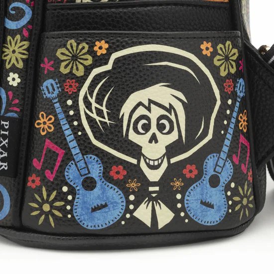 WondaPop Disney's Coco 11" Vegan Leather Mini Backpack - Side 1