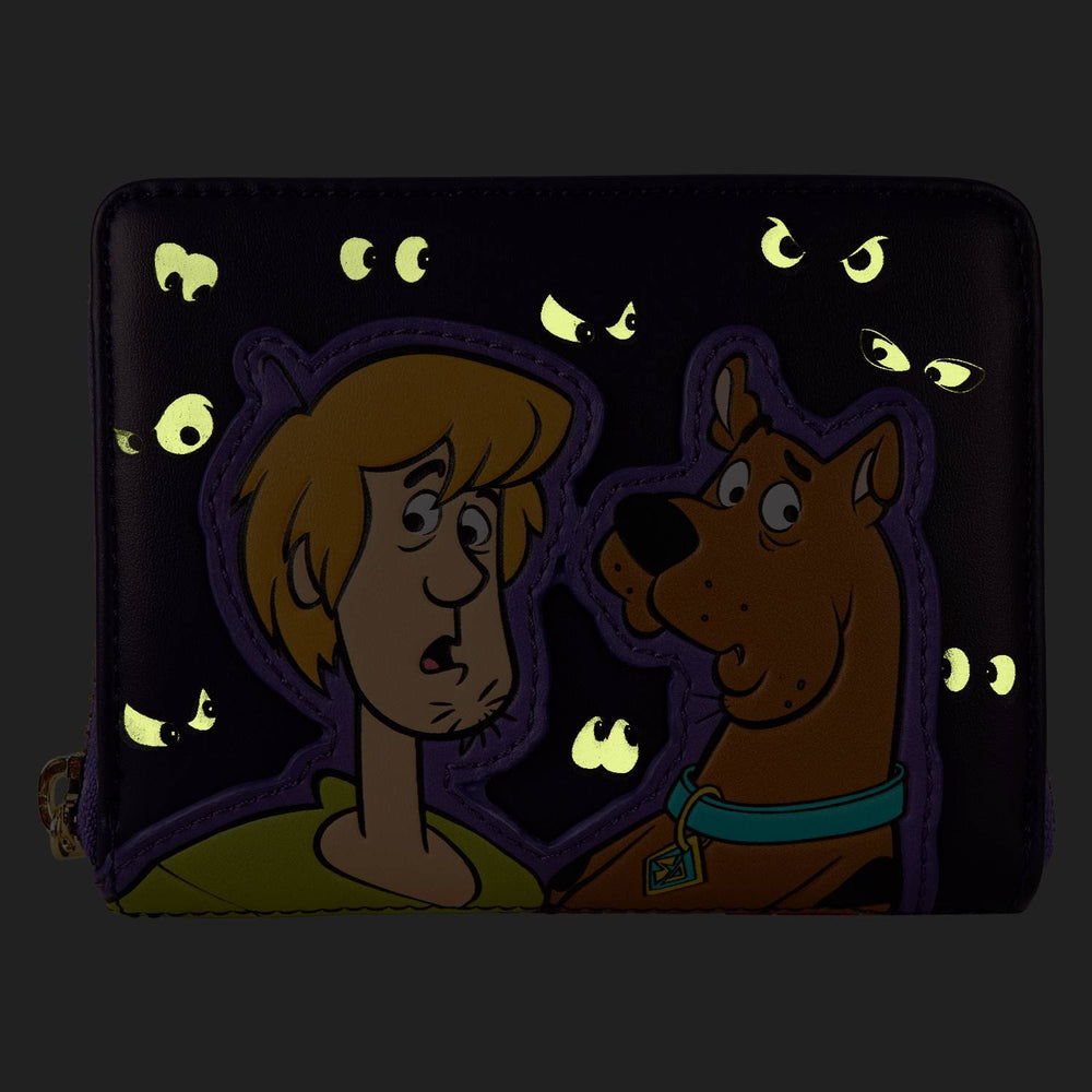 Loungefly Scooby-Doo Mystery Inc. Glow Zip Around Wallet