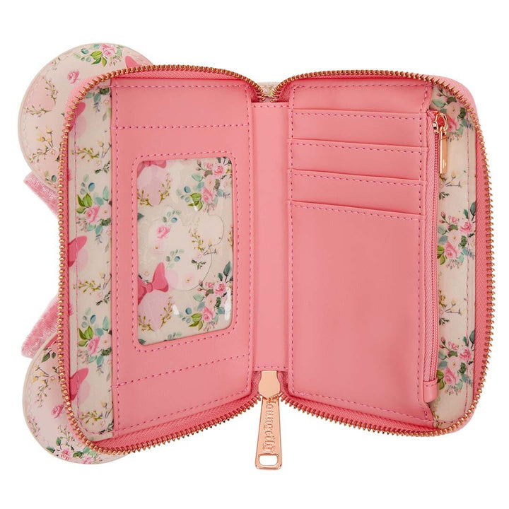 Loungefly Disney Minnie Mouse Floral Zip Around Wallet