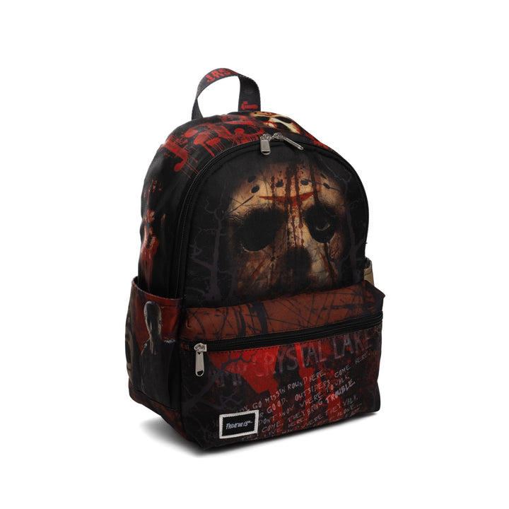 Wondapop Warner Brothers Friday The 13th Jason 13" Deluxe Nylon Mini Backpack