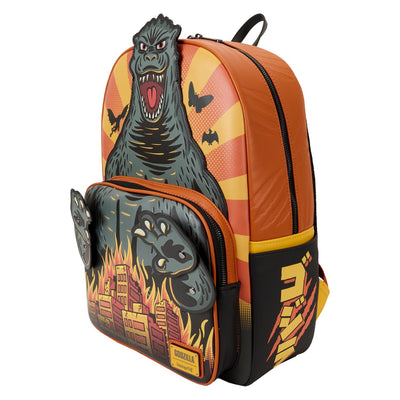 Loungefly Toho Godzilla Attack Full-Size Backpack